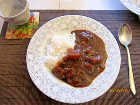 はーにゃん家自慢のカレー粉から作るヘルシーカレー